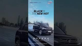 Unveiling the Hot & Techy Brezza Black Edition | Maruti Suzuki Arena | Smartwheels #shorts #car