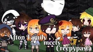 Afton Family meets Creepypasta || Gacha Club ||