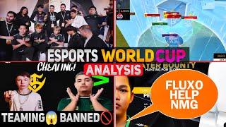 FREE FIRE ESPORTS WORLD CUP - FINALS ANALYSIS | TEAM SOLID , LOUD TEAMING BANNED  | BRU , FALCONS