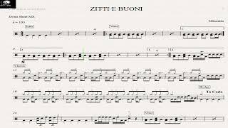 ZITTI E BUONI - Maneskin - Drum Sheet Demo