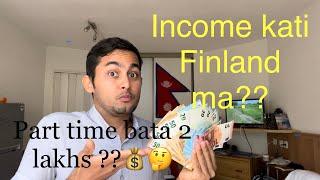 How much money Nepali can earn in Finland? Earning and saving