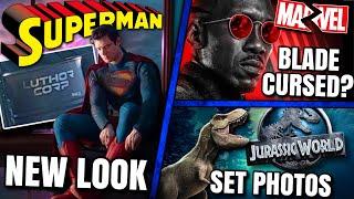 Superman's Metropolis First Look, MCU's Blade Is Cursed, Jurassic World 4 Set Photos & MORE!!