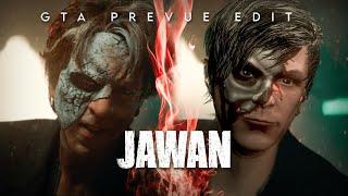 Jawan Trailer | GTA 5 Version | Shah Rukh Khan | Atlee