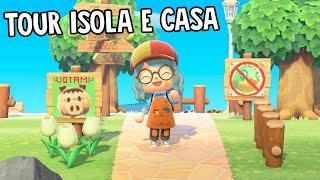 VI MOSTRO LA MIA ISOLA E LA MIA CASA - Animal Crossing New Horizon