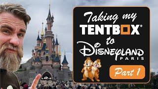 Taking my TentBox to Disneyland Paris (Part 1) // Planning a road trip to EuroDisney in my roof tent