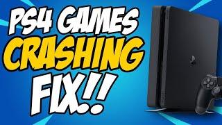 How To Fix PS4 Games Crashing & Freezing in 2022 | PS4 Games Crashing Fix