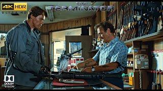 Terminator 1984 T-800 Gun Shop - Wrong Sarah Connor 4K UHD HDR Remastered Gale Anne Hurd 3/16