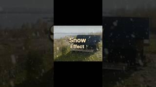 Snow Effect VN Video Editor Tutorial #videoediting