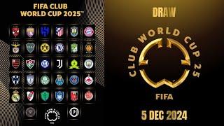 El SORTEO del MUNDIAL DE CLUBES 2025 será el próximo 5 de DICIEMBRE ️ | #futbol #fifaclubworldcup