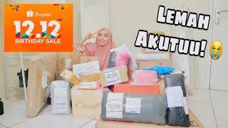 SHOPEE HAUL + UNBOXING 12.12 CHECK