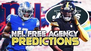 OFFICIAL 2021 NFL FREE AGENCY PREDICTIONS!