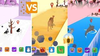 Animal transform race - epic race 3d |Animal transform race android | part 3 |animals race offline