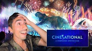 FIRST LOOK At Universal Orlando's New Drone Show: CineSational: A Symphonic Spectacular!