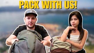 Last Day in Philippines - What's in Our Backpack? 