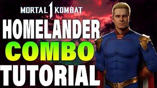 MK1 Homelander Combos - Mortal Kombat 1 Homelander Combo Guide