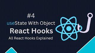 React Hooks Tutorial - 4 - useState with object (2023)