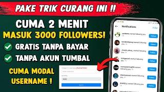 Gratis Sepuasnya Cara Menambah Followers Instagram Gratis Permanen Tanpa Akun Tumbal