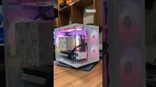 Massive white PC Build #pcbuildshorts #techshorts #pcbuildbd #whitebuild