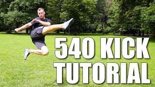 540 Kick Tutorial | Tricking lernen (deutsch / german)