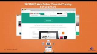 WYSIWYG Website Builder Essential Training for Beginners