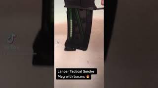 Lancer Tactical High Speed Smoke Mag with Tracers! #shorts #airsoftgi #airsoft #short #tiktok