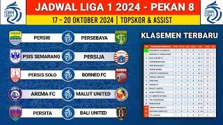 Jadwal Liga 1 2024: Persib Bandung vs Persebaya - Klasemen Liga 1 Terbaru Hari Ini