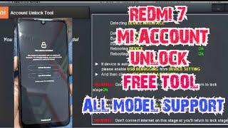 Redmi 7 Mi Account Unlock Free Tool // Activate This device Problem Solution 100% all model support
