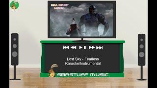  Lost Sky - Fearless Karaoke/Instrumental | Sba Stuff Music