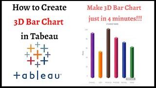 Tableau Tutorial : 3D Bar Plot