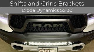 Shifts and Grins 30" Light Bar Bracket/Diode Dynamic SS 30 - Ram Rebel