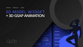 3D Model Widget + GSAP Scrolltrigger animations - Three.js and 3D animation support in Elementor