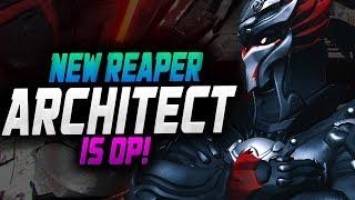 Architect Playing Reaper w/ New Lifesteal Buff! 50 ELIMS! [ OVERWATCH SEASON 14 TOP 500 ]