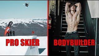 PRO SKIER / BODYBUILDER |  DAY IN THE LIFE | 335 BENCH PR