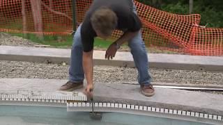 Z Poolform - Easiest Way to Pour Cantilevered Concrete Pool Coping.