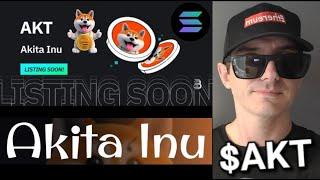 $AKT - AKITA INU TOKEN CRYPTO COIN HOW TO BUY AKT SOL SOLANA BITMART LBANK RAYDIUM JUPITER BIRDEYE