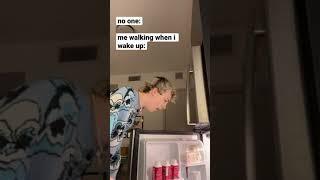 no one:    me walking when i first wake up     #shorts #youtubepartner