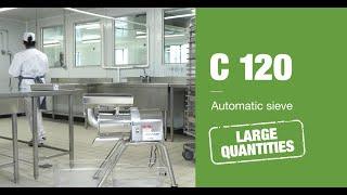 Robot-Coupe C120 Automatic Sieves : #THEsolution for large quantities