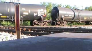 CN SULFUR TRAIN at duplainville