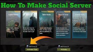 How To Make Social Server Tutorial || Last Day Rules Survival || Maxmore Gaming