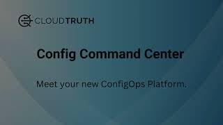 CloudTruth Feature Intro ConfigOps Platform