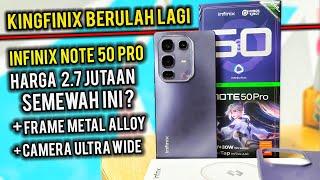 Full Unboxing Test Review Infinix Note 50 Pro 2.8 Million Most Luxurious But Not Suitable for Gam...