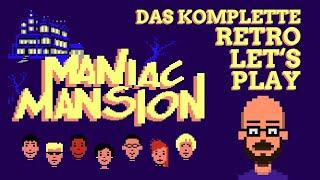 LET'S PLAY Maniac Mansion C64 // KOMPLETT  Pack den Hamster in die Mikrowelle! (Deutsch)