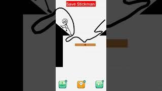 Save Stickman savestickmangame | draw 2 save stickman puzzle, #savestickman #shorts