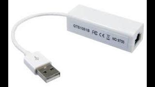 How to Download Usb Lan Rs1081B driver