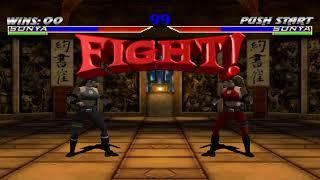 Compare Mortal Kombat graphics MK4 and Gold versions