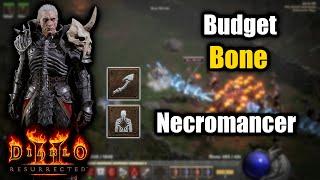 Budget Bone Necromancer - Hell Cows and Travincal - Diablo 2 Resurrected 1440p