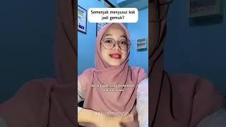 Menyusui kok malah jadi gemuk? #shorts #viral