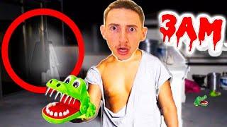 NE JAMAIS JOUER AU CROCODILE DENTISTE À 3 HEURES DU MATIN !! (CROCODILE DENTISTE CHALLENGE)