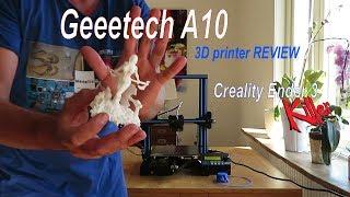 Geeetech A10 3D Printer REVIEW - Creality Ender 3 KILLER 