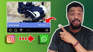 How to Create WhatsApp CTA Button on Instagram - How to Add WhatsApp Button on Instagram.